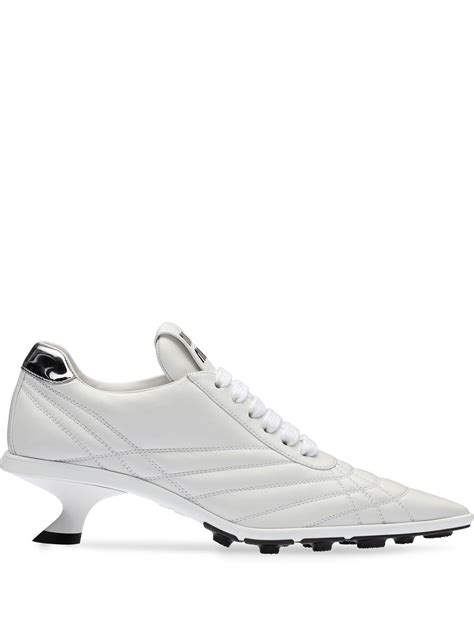 miu miu mid heel sneakers